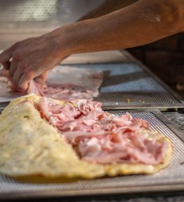 Pizza smile arrostino